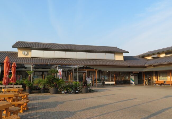 蓮沼の小さな道の駅