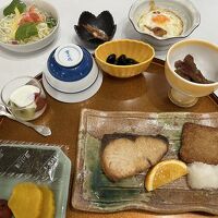 連泊なので、食事内容が変わります