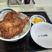 福井名物のソースカツ丼。火曜も開いてます