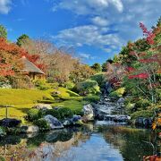 美しい紅葉風景