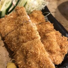 追加のチキンカツ…熱々、サクサク、ジューシー！