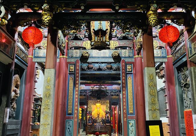 小さいながら、台南古廟の1つ