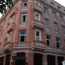 ヘミングウェイ愛用だったという宿