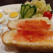 １日１５食限定のトーストセット