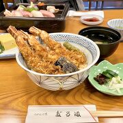 「だるま料理店」歴史的建造物で歴史的天丼を食べられます♪