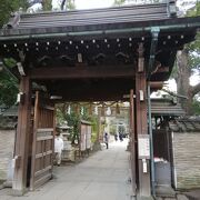 赤坂氷川神社　今井城跡とされる場所