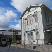 百葉箱のような建物です