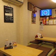 店内、何の変哲もないのが良いですね