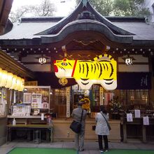 ひっそり佇む神社
