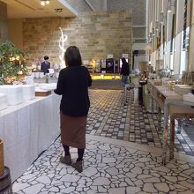 ブッフェスタイルです