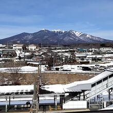 風景は良いが、何の山かわからない