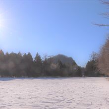 掃部ヶ岳雪山ハイク（高崎市市営駐車場）