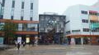 アーケードなので雨の日でも快適に買い物できる