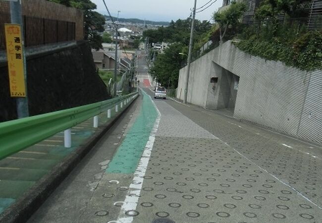 おそらく、東京２３区内で一番はっきり富士山を拝める坂