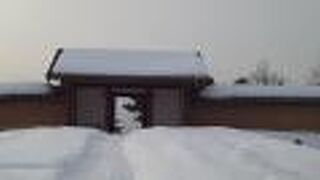 2022年２月19日現在、外郭東門は見学できますが・・・