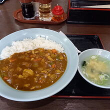 中華屋のカレー加里飯(カレーライス)650円