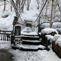 ここから露天風呂へ！