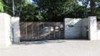 無料で一般公開していて庭を見ることができます