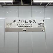 虎ノ門ヒルズ駅
