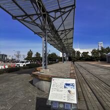 旧横浜港駅 プラットホーム