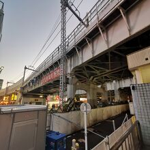 上野大通 架道橋