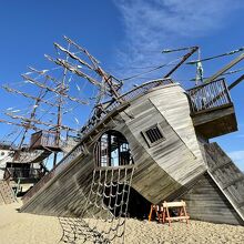 帆船型アスレチック