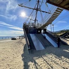 帆船型アスレチック