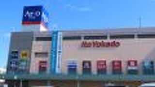 苗穂駅北口ともつながっている大きなショッピングモール