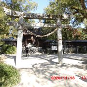 吉川氏の歴代の祖霊を祀る神社
