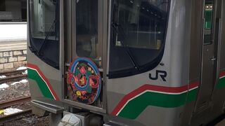 2022年１月23日の郡山10時41分発快速あいづ１号会津若松行きの様子について