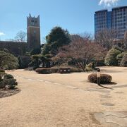 【大隈庭園】リーガロイヤルホテルからも早稲田大学からも入れる