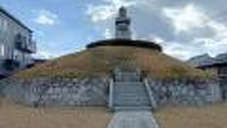 豊国神社の目のまえ