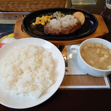 おろしハンバーグセット600円