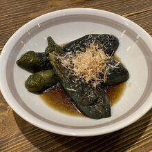 なすの揚げびたし