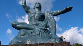 原爆投下地点そばの公園