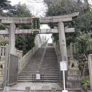 聖徳太子創建とされる神社。