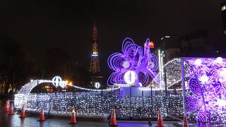 開幕前は空いていて絶景