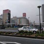 駅からチョイあるくところにある地場系百貨店