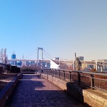 お台場海浜公園 展望デッキ周辺