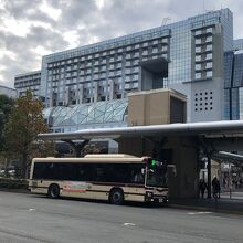 京都駅にて