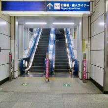 JRとは少し離れていました