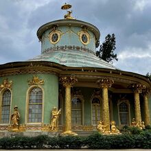 サンスーシー公園内にあるチャイニーズティーハウス