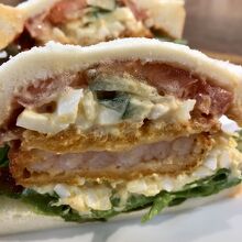 エッグ&フライドシュリンプ