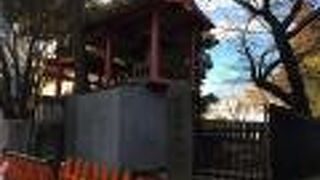 花園神社内の雷電神社