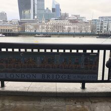 テムズ川にかかるロンドンブリッジ。