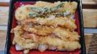 タレの甘さが天ぷらにもごはんにもマッチ