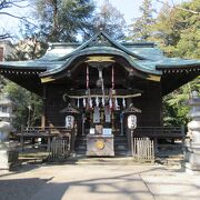 富士塚や大銀杏があり、堂々とした本殿を持つ神社です