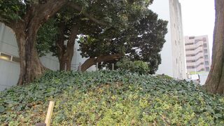 大須にある小さな古墳