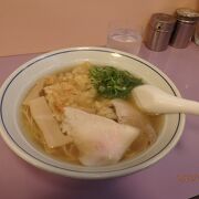 懐かしい味のラーメン