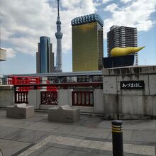 アサヒビールとスカイツリー